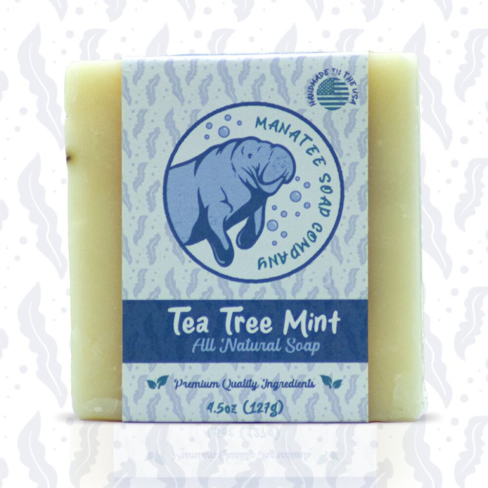 Manatee Soap Co - Tea Tree Mint All Natural Soap